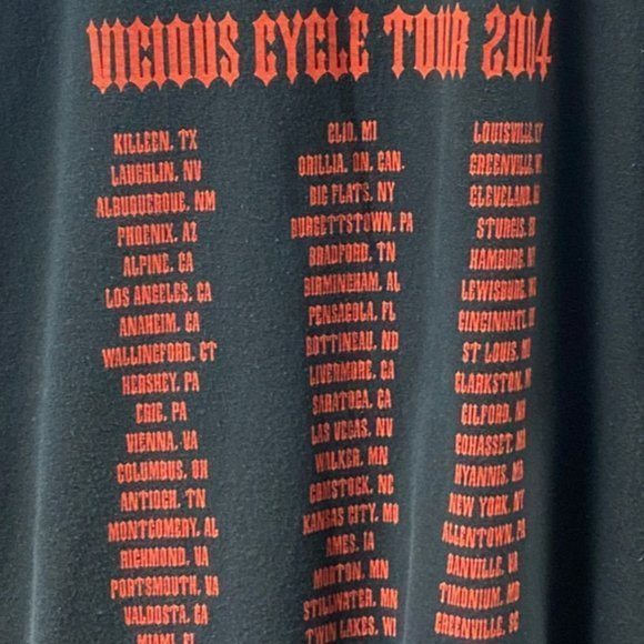 2004 Lynyrd Skynyrd Vicious Cycle Tour Concert Tee - Picture 11 of 14